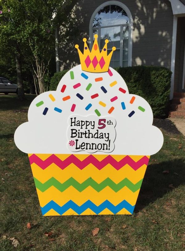 Birthday Lawn Signs ~ San Antonio, TX | Stork Lady Signs